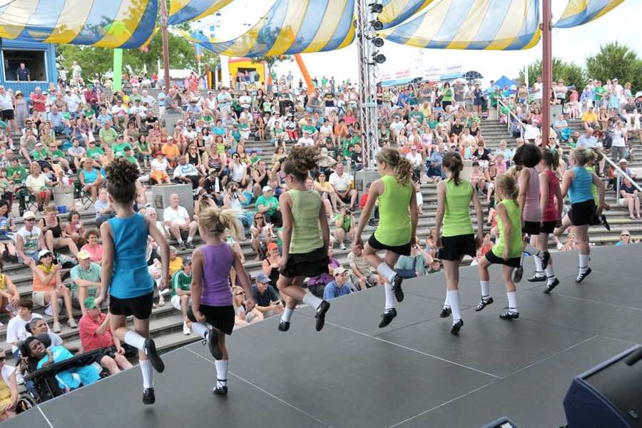 Flag Raising at Memorial, Followed by Irish Festival at Penn's Landing